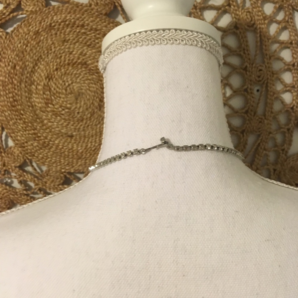 Vintage Rhinestone Necklace - Picture 3 of 4